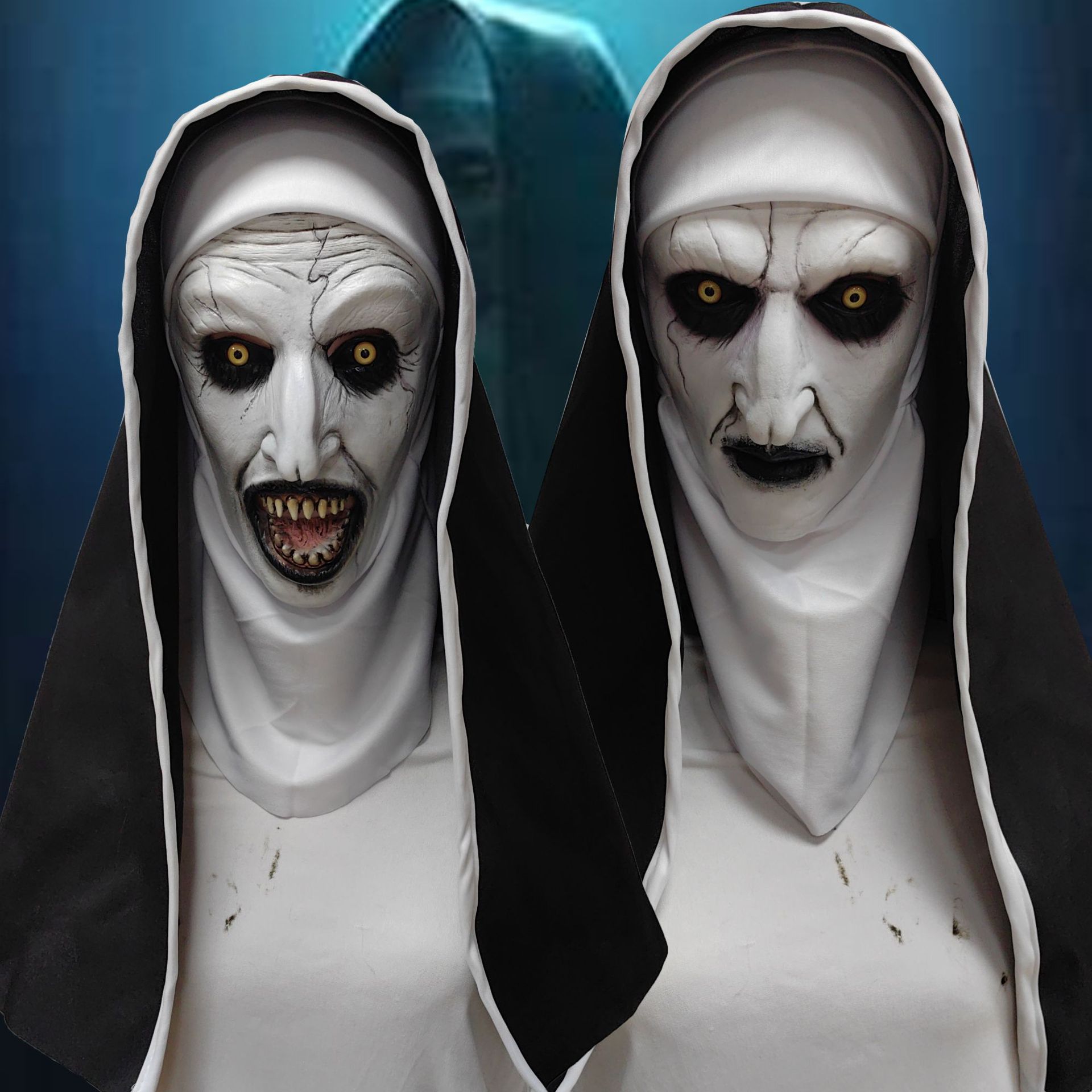 Led Purge Mask Halloween - Maska Strasznej Zakonnicy Halloween The Conjuring