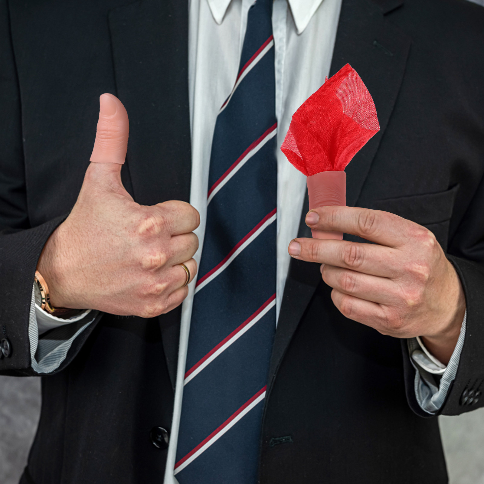 Thumb Tip Magic Trick Set - Magiczne nakładki na palce, 6 zestawów,