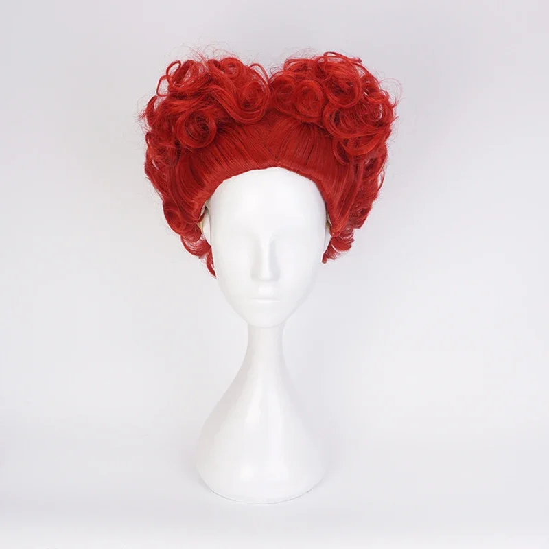 Anime Cosplay Wig Heat Resistant - Peruka Cosplay Alicja Czerwona Królowa Królowa