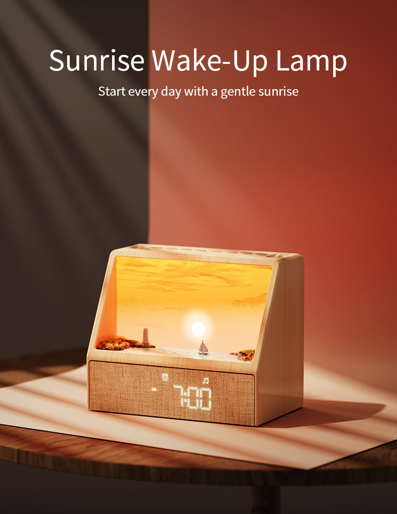 Novelty Gifts - Projektor Gwiazd Lampa Zachód Słońca Przenośna