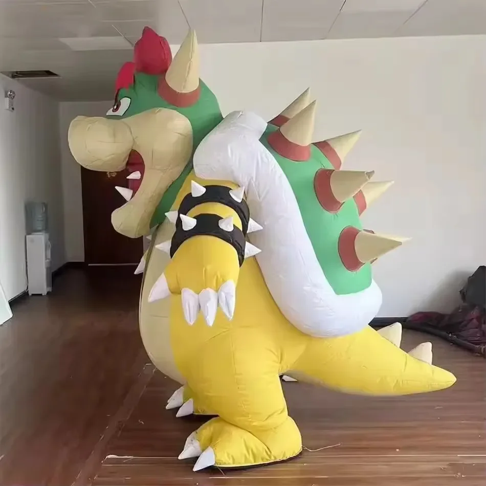 Inflatable Dinosaur Costume Adult - Nadmuchiwany kostium maskotki Smoka-Żółwia 2M, przebranie