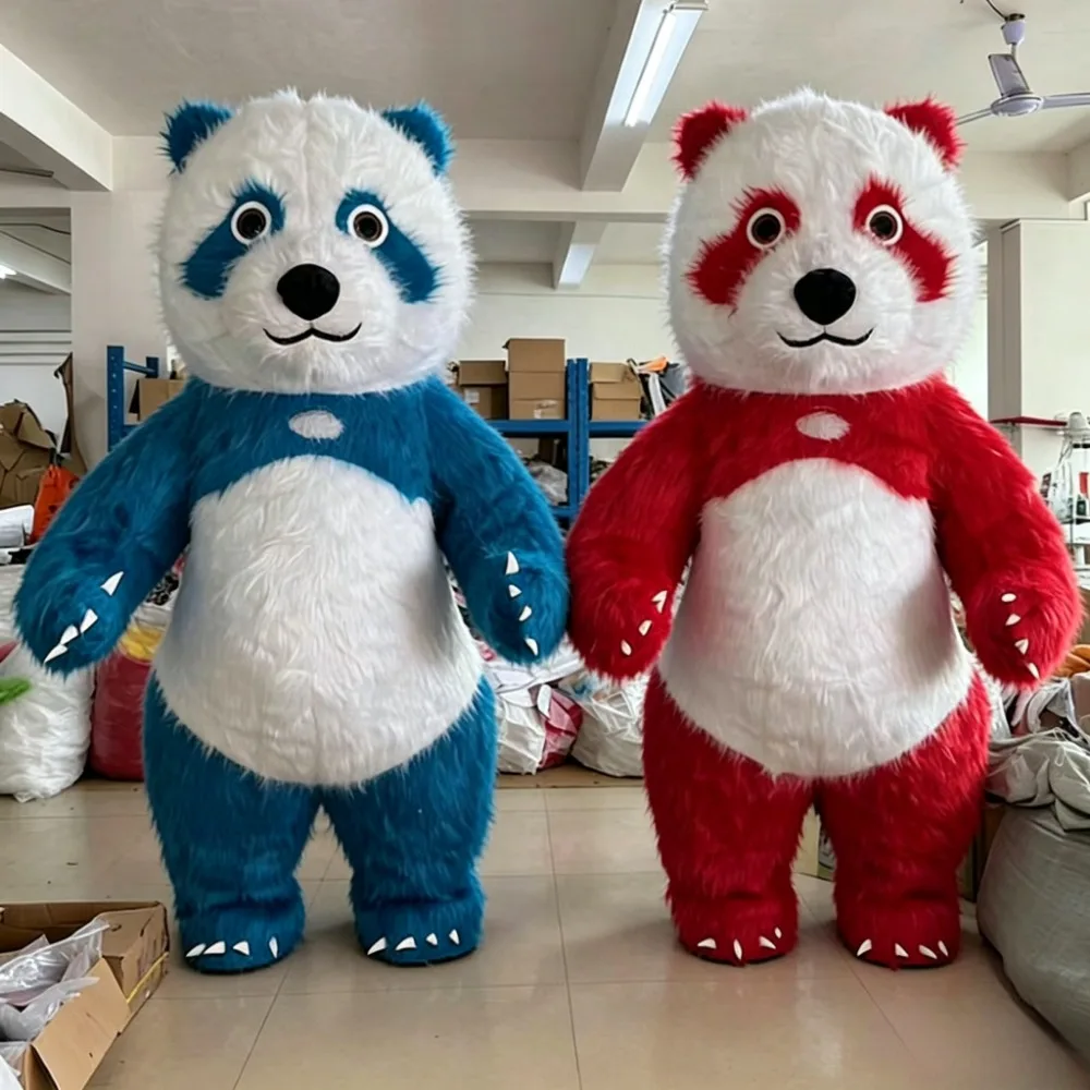 Costumes - Kolorowy, nadmuchiwany kostium maskotki w kształcie