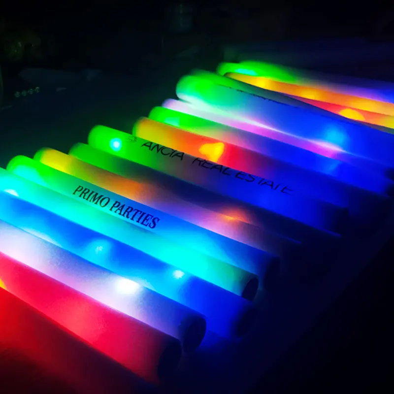 Świecące pałeczki LED, piankow – Flashing Led Foam Sticks Party recenzja i cena