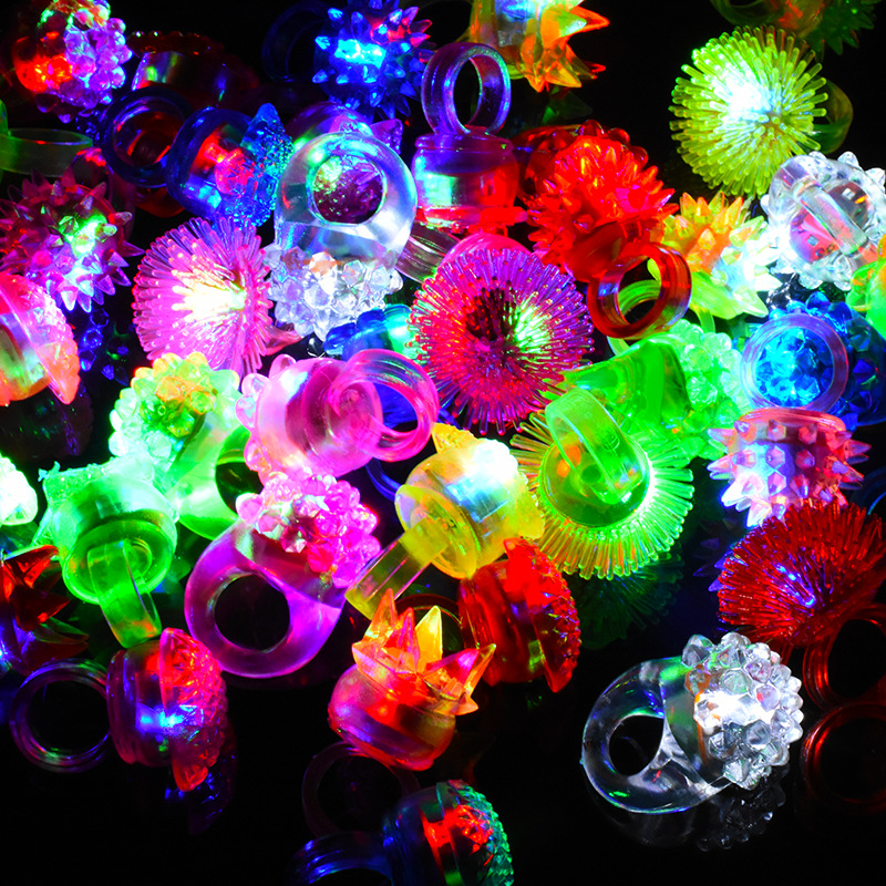 10 szt. Świecące Pierścienie L – Glow In The Dark Party Glasses recenzja i cena