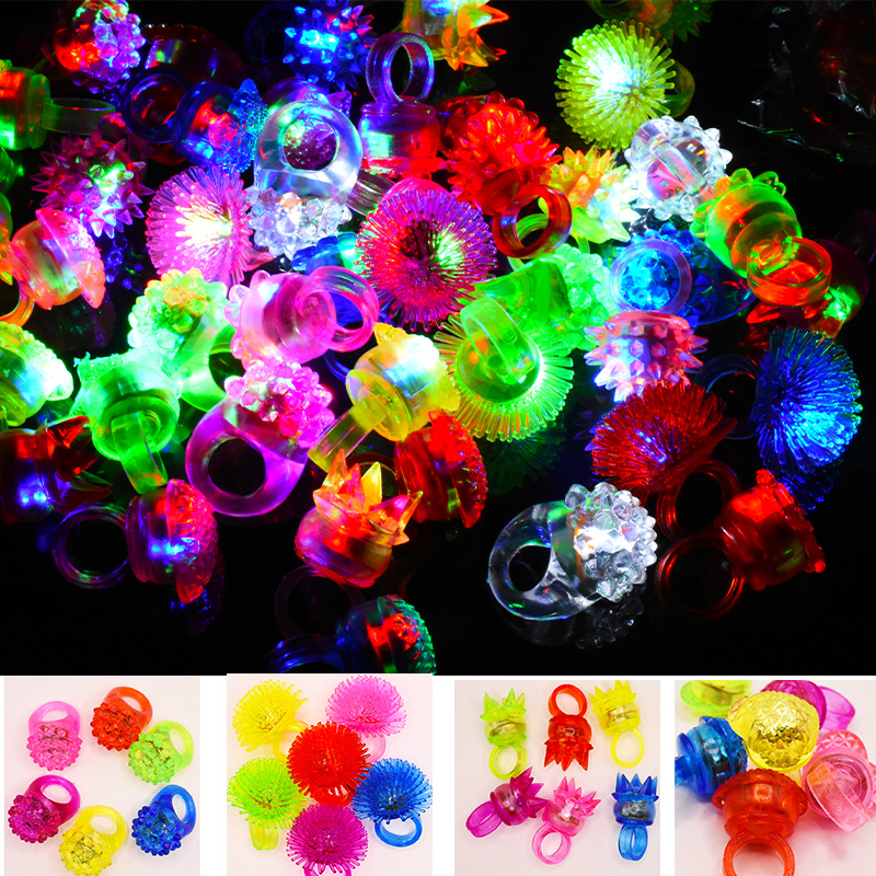 10 szt. Świecące Pierścienie L – Glow In The Dark Party Glasses recenzja i cena