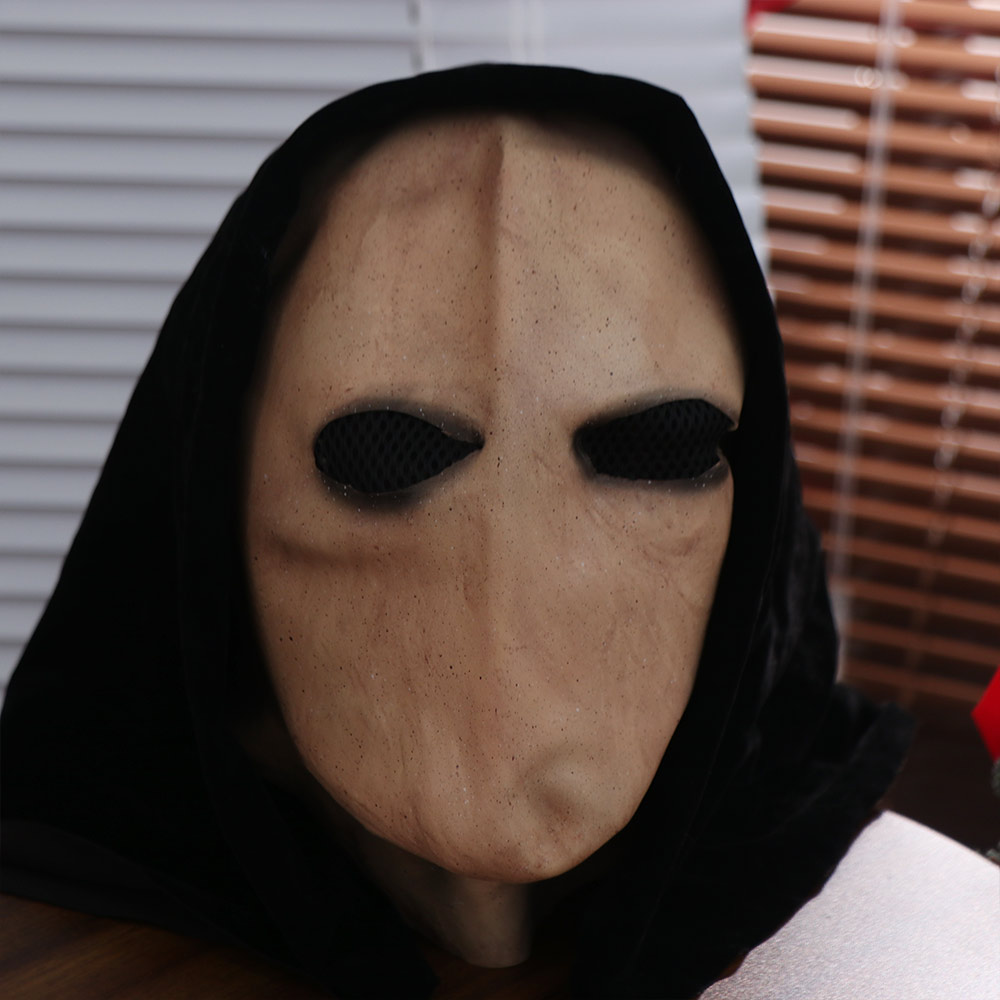 Maska bez twarzy na Halloween, – Latex Alien Mask Realistic recenzja i cena