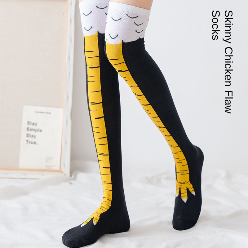 1-20 Par Śmiesznych Skarpetek  – Funny Chicken Leg Socks recenzja i cena