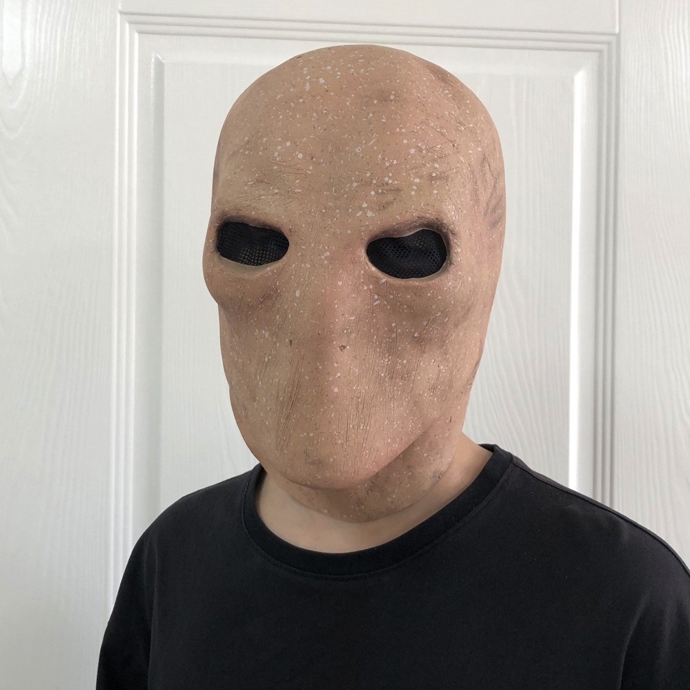 Maska Slenderman na Halloween  – Latex Alien Mask Realistic recenzja i cena