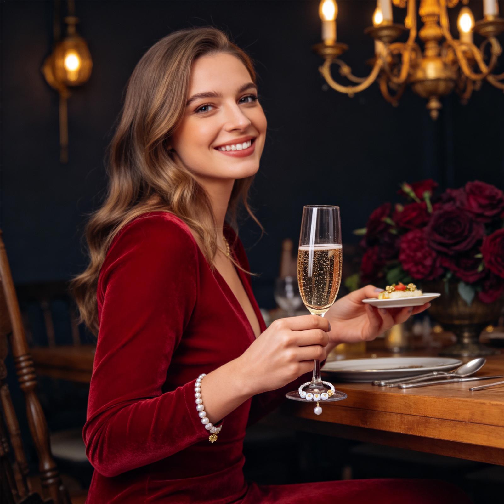 Ozdoby do kieliszków z koralik – Party Supplies recenzja i cena