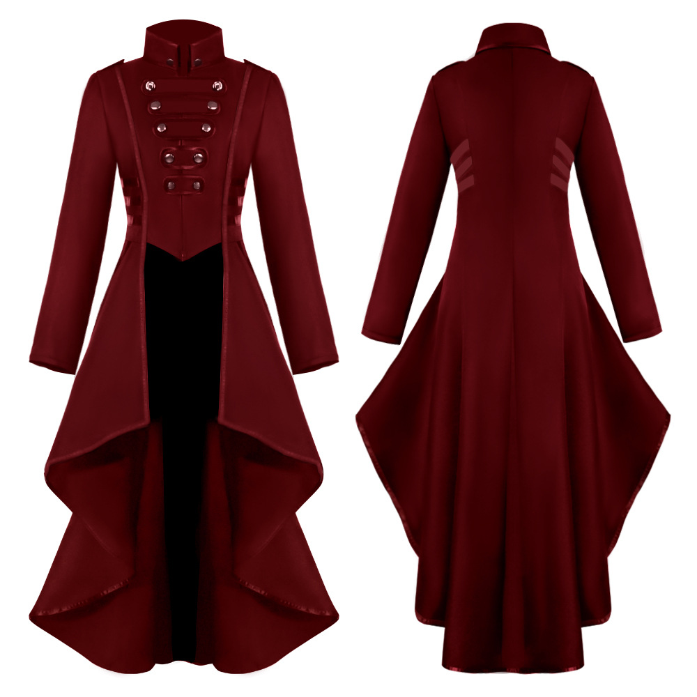 Gotyckie stroje pirackie, kost – Medieval Renaissance Dress Women recenzja i cena