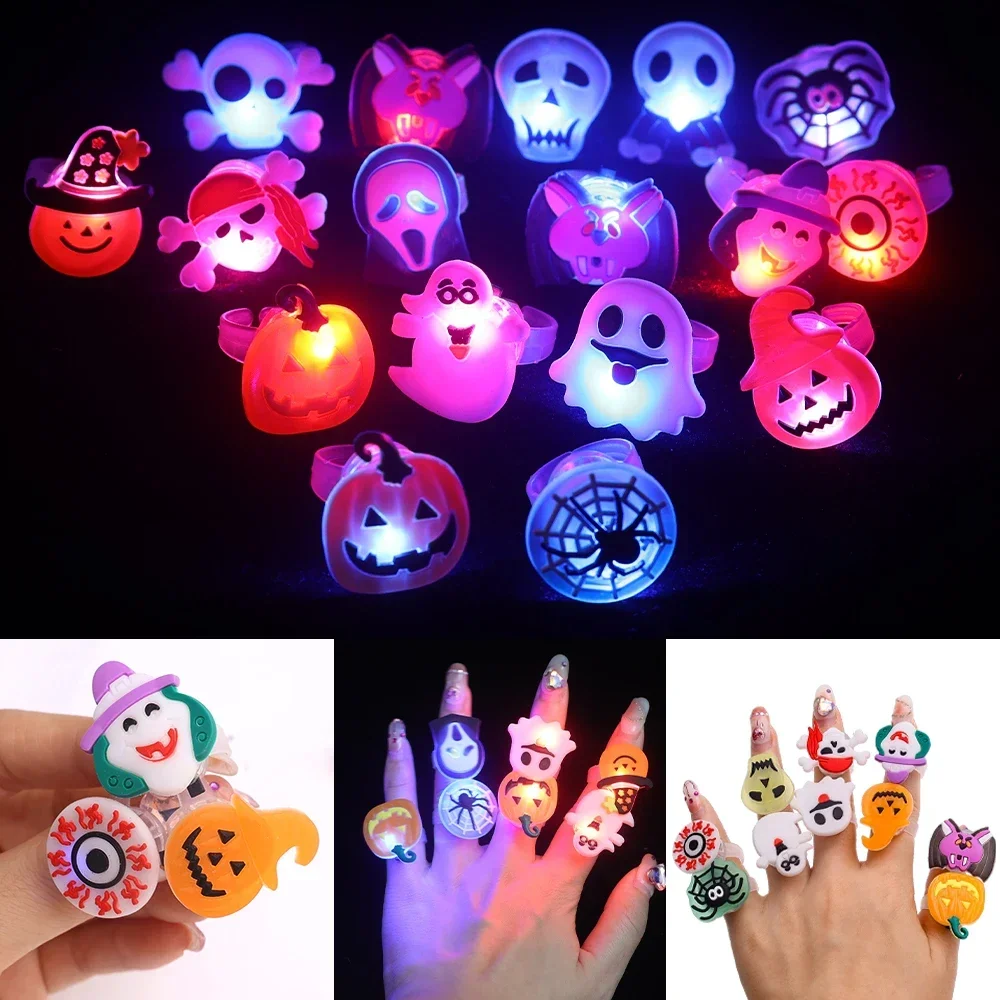 Halloween świecące pierścionki – Glow In The Dark Party Glasses recenzja i cena