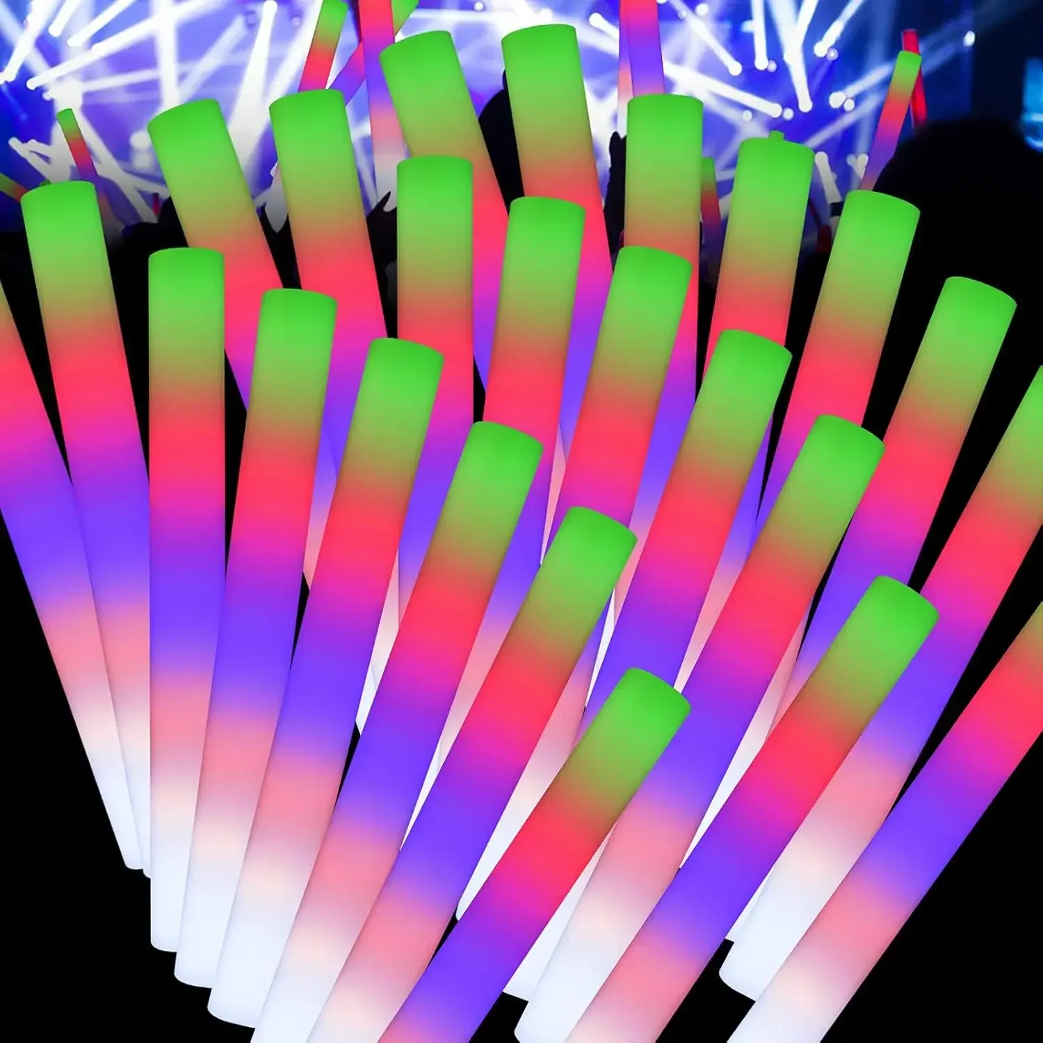3Z-50PCS Świecące pałeczki pia – Flashing Led Foam Sticks Party recenzja i cena