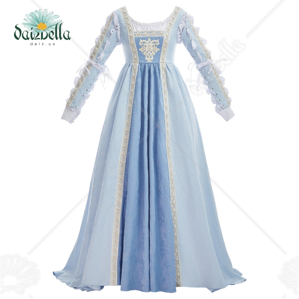 DAIZBELLA Kostium renesansowy  – Medieval Renaissance Dress Women recenzja i cena