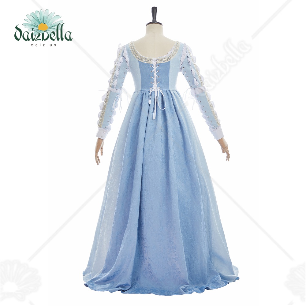 DAIZBELLA Kostium renesansowy  – Medieval Renaissance Dress Women recenzja i cena