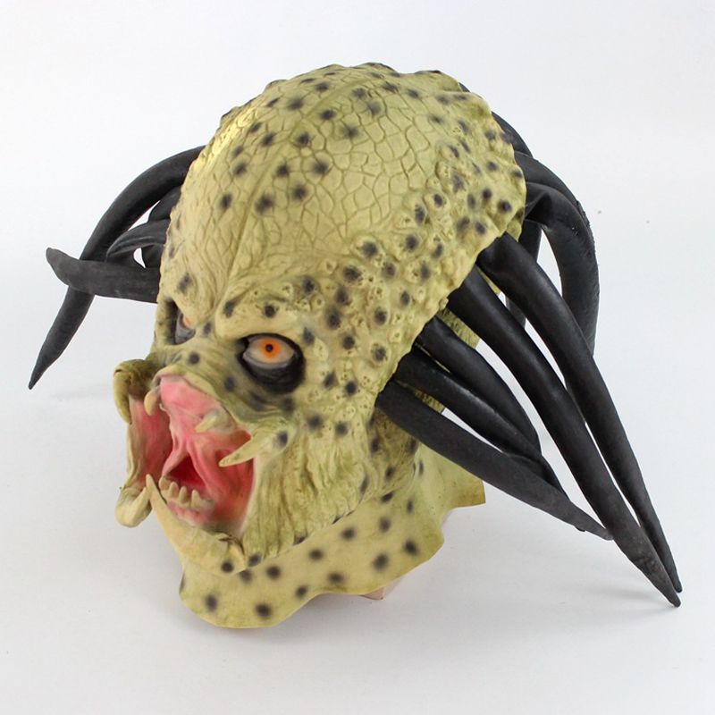 Realistyczna maska Predatora n – Latex Alien Mask Realistic recenzja i cena