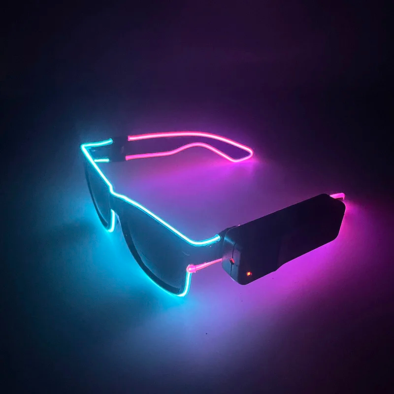 Nowe, fajne, bezprzewodowe, św – Glow In The Dark Party Glasses recenzja i cena