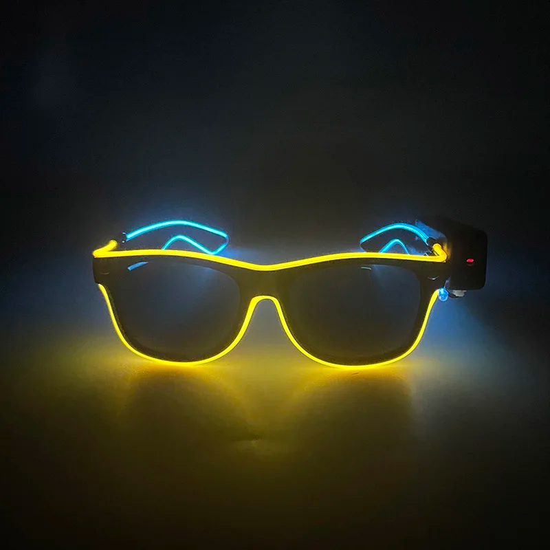 Nowe, fajne, bezprzewodowe, św – Glow In The Dark Party Glasses recenzja i cena