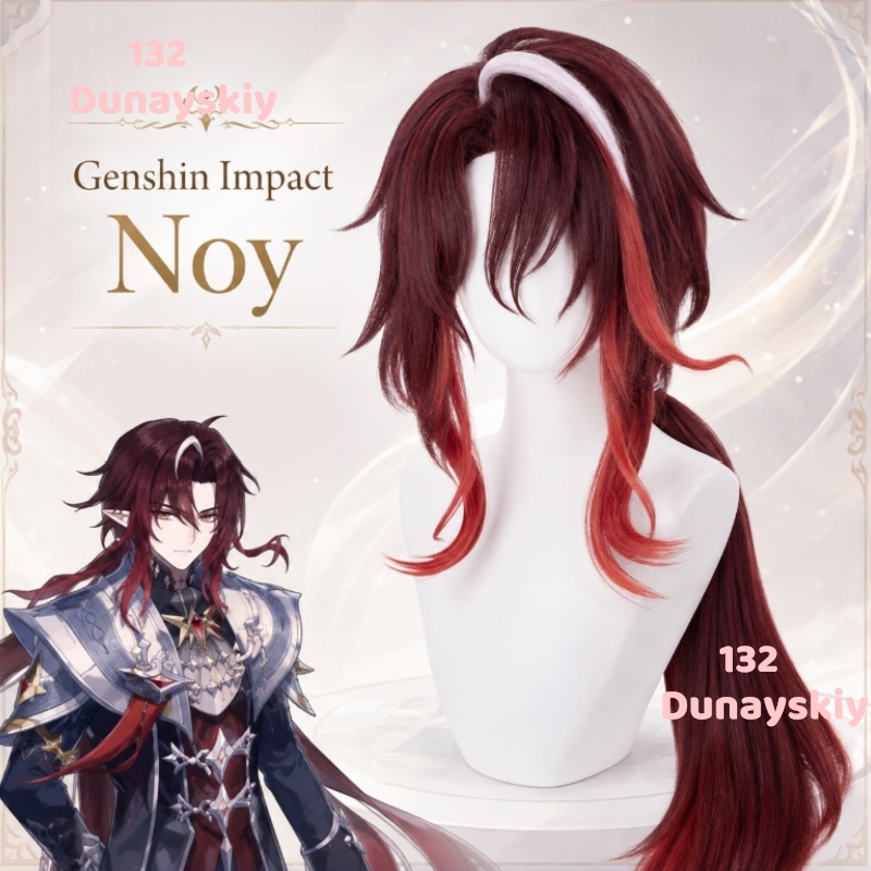Peruka cosplayowa Genshin Impa – Anime Cosplay Wig Heat Resistant recenzja i cena