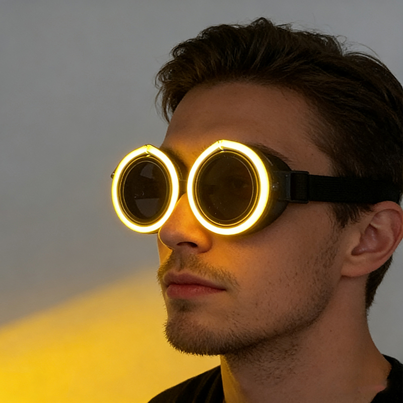 Nowe okulary LED w kształcie k – Glow In The Dark Party Glasses recenzja i cena