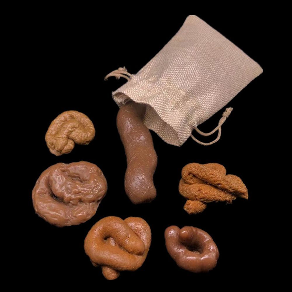 6 szt. Gadżetów żartobliwych,  – Fake Poop Gag Gift recenzja i cena