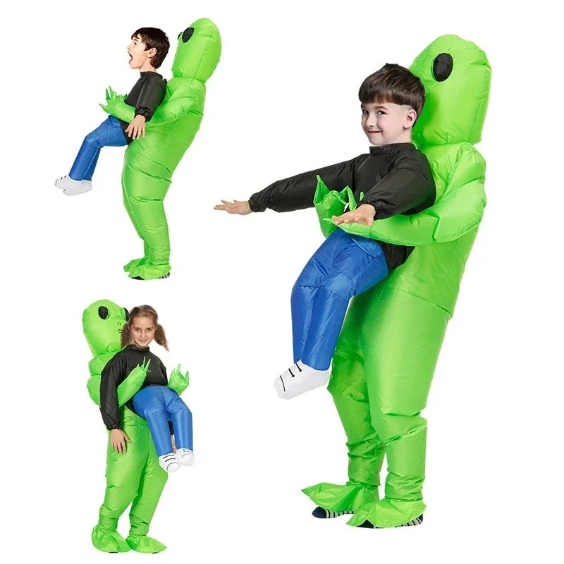 Kostium dmuchany potwór Cary G – Inflatable Dinosaur Costume Adult recenzja i cena
