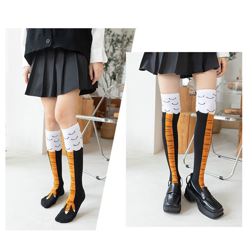Damskie skarpetki w kształcie  – Funny Chicken Leg Socks recenzja i cena