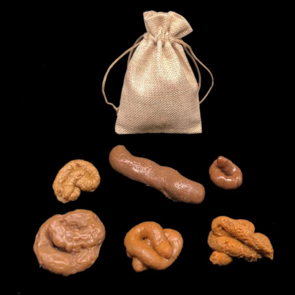 6 szt. Zabawki żartobliwe, gad – Fake Poop Gag Gift recenzja i cena