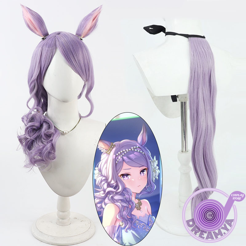Peruka Cosplay Mejiro Umamusum – Anime Cosplay Wig Heat Resistant recenzja i cena