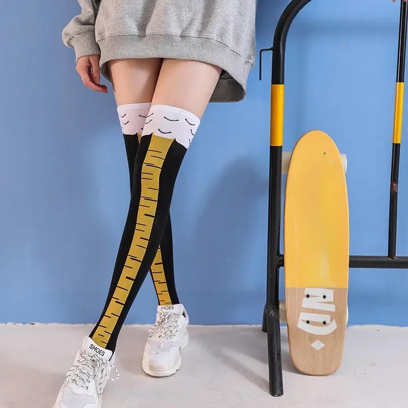 Śmieszne skarpetki damskie za  – Funny Chicken Leg Socks recenzja i cena