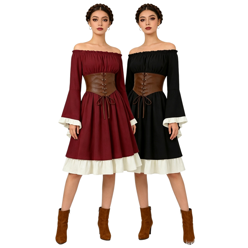 Sukienka midi w stylu renesans – Costumes recenzja i cena
