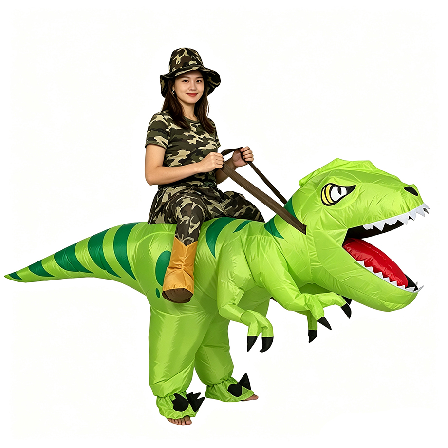 Nadmuchiwany kostium dinozaura – Inflatable Dinosaur Costume Adult recenzja i cena